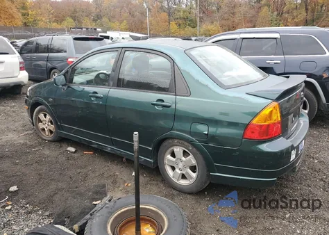 2002 Suzuki Aerio S from USA, damaged, VIN JS2RA41S425104918